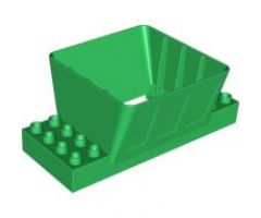 Duplo Loading Chute with 2 x 4 Base Bricks