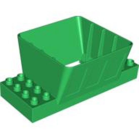 Duplo Loading Chute with 2 x 4 Base Bricks