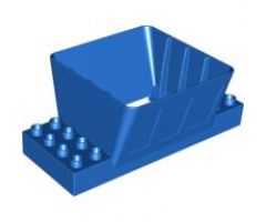 Duplo Loading Chute with 2 x 4 Base Bricks