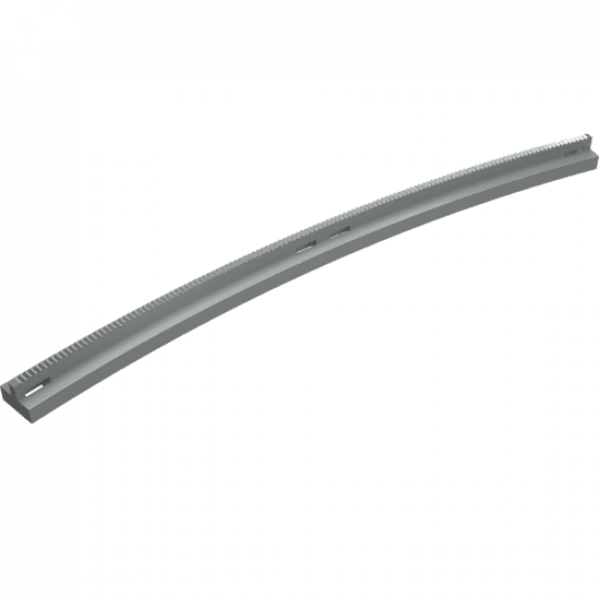 Train, Track Slotted Rail Curved Outside