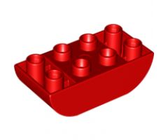 Duplo, Brick 2 x 4 Curved Bottom