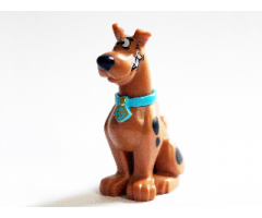 Dog, Great Dane Scooby-Doo Sitting with Chattering Teeth Pattern (20690pb01 / 20691pb03)