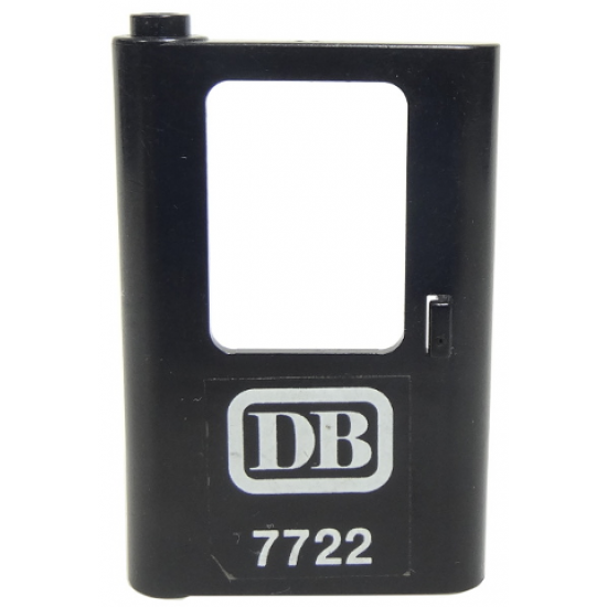 Door 1 x 4 x 5 Train Left with 'DB 7722' Pattern (Sticker) - Set 7722