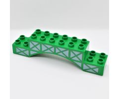 Duplo, Brick 2 x 10 x 2 Arch with Girder Pattern
