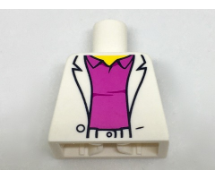 Torso Sport Jacket over Dark Pink Polo Shirt Pattern