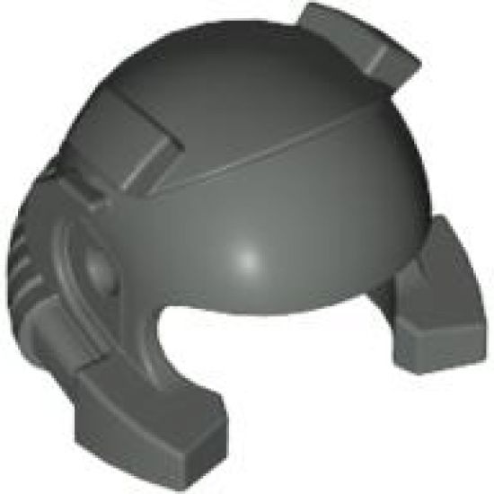 Minifigure, Headgear Helmet with Breathing Apparatus and Headlights
