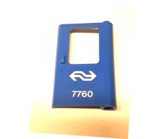 Door 1 x 4 x 5 Train Right with Dutch Train Logo and '7760' Pattern (Sticker) - Set 7760