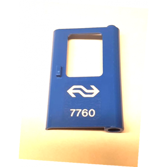 Door 1 x 4 x 5 Train Right with Dutch Train Logo and '7760' Pattern (Sticker) - Set 7760