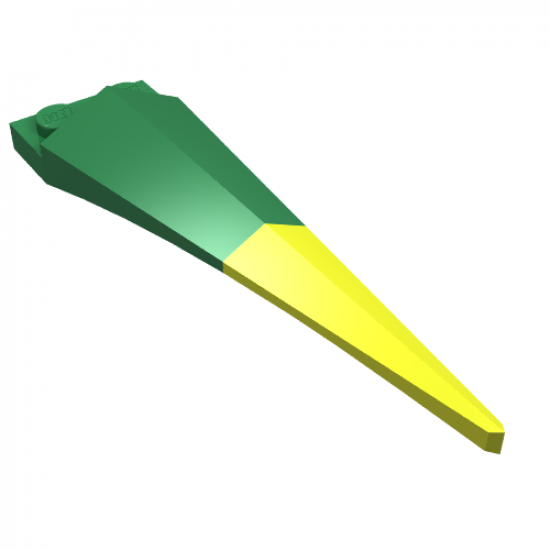 Plate, Modified 1 x 2 with Angular Extension and Flexible Lime Tip