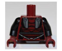 Torso SW Darth Revan Armor Pattern / Black Arms / Dark Red Hands