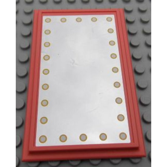 Scala Wall, Panel 6 x 10 with Mirror with Lights Pattern (Sticker) - Sets 3242 / 3118