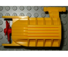 Electric, Motor 8 x 4 x 4 Back Half with 3-Blade Propeller
