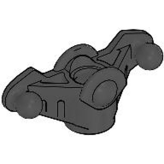 Technic, Steering Wheel Hub 3 Pin Holder (RC Vehicles)