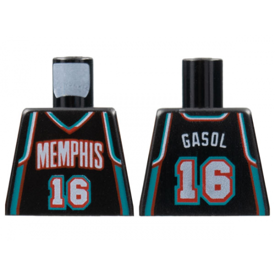 Torso NBA Memphis Grizzlies #16 Pattern