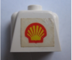 Torso Legoland with Shell Logo Pattern Sticker