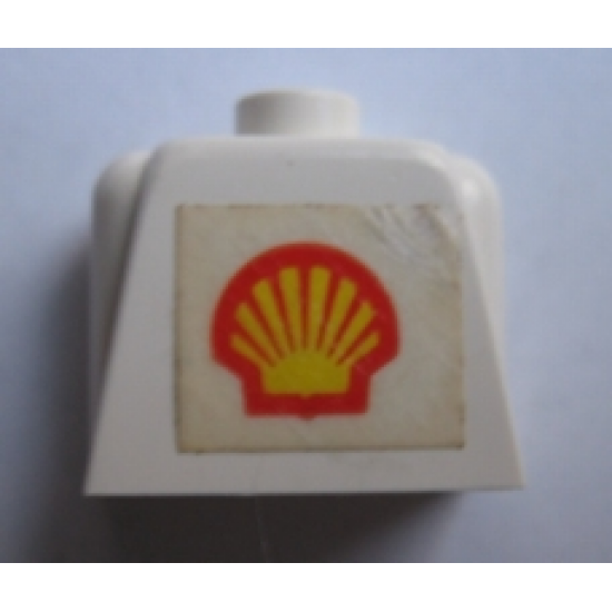 Torso Legoland with Shell Logo Pattern Sticker