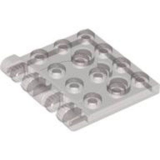 Hinge Plate 3 x 4 Locking Dual 2 Finger, 9 Teeth