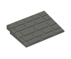 Slope 10 6 x 8 with Shingled Roof Pattern