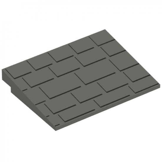 Slope 10 6 x 8 with Shingled Roof Pattern