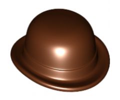 Minifigure, Headgear Hat, Bowler