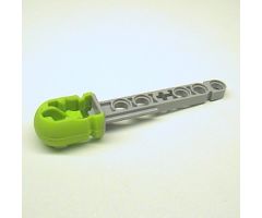 Projectile Launcher Arrow, Liftarm Shaft with Hollow Lime Rubber End