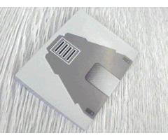 Slope 10 6 x 8 with SW AT-TE Top Front Vent / Armor Plate Pattern (Sticker) - Set 4482