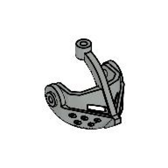 Minifigure, Headgear Accessory Visor Pointed