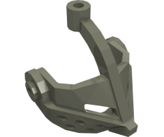 Minifigure, Headgear Accessory Visor Pointed