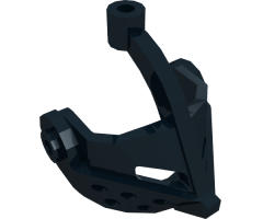 Minifigure, Headgear Accessory Visor Pointed