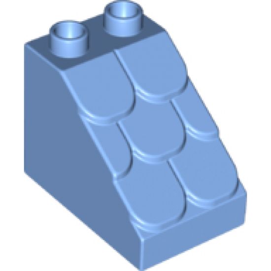 Duplo, Brick 3 x 2 x 2 Slope Shingled