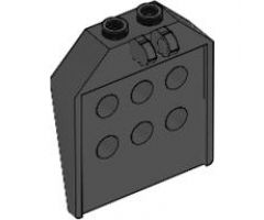 Door 1 x 4 x 3 2/3 with 6 Holes and Locking 2 Fingers Hinge
