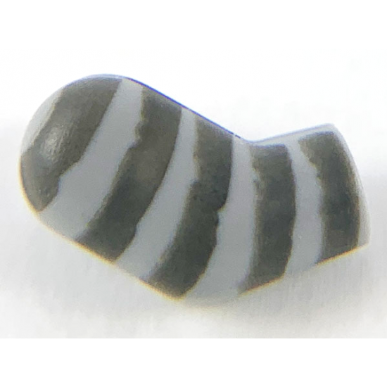 Arm, Right with 5 Dark Bluish Gray Stripes Pattern