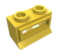 Window 1 x 2 x 1 with Extended Lip, with Glass
