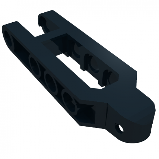 Technic, Steering Arm 6.5 x 2 with Tow Ball Socket Squared, Un-Chamfered