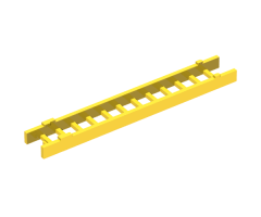 Ladder 10.4cm (collapsed) 3-Piece - Middle Section, Five Stops