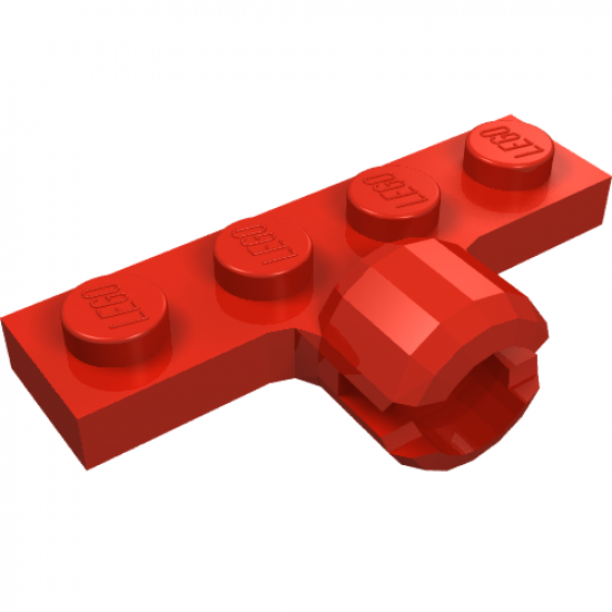 Plate, Modified 1 x 4 with Tow Ball Socket, Long, 2 Slots (8mm Socket Length)