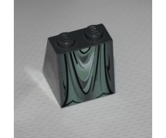 Slope 65 2 x 2 x 2 with Bottom Tube with Minifigure Dress/Skirt/Robe, HP Marauder's Map Statue Pattern
