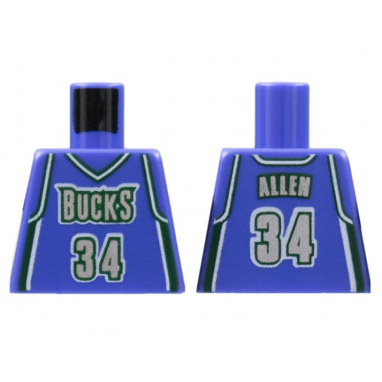 Torso NBA Milwaukee Bucks #34 Pattern