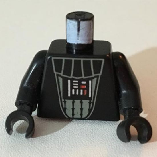 Torso SW Darth Vader Pattern / Black Arms / Black Hands