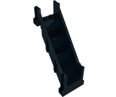 Stairs 4 x 7 x 9 1/3 Straight Enclosed