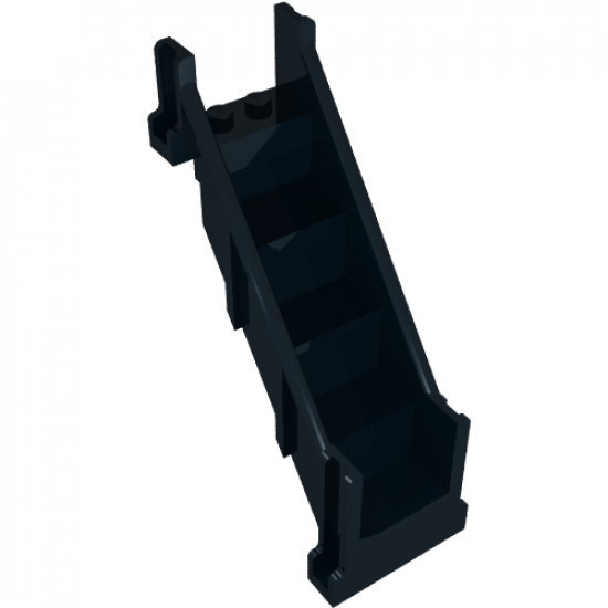 Stairs 4 x 7 x 9 1/3 Straight Enclosed