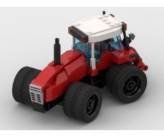 Farm Tractors MOCs Series - Classic 2+2 Tractor inspired by IH 3588 