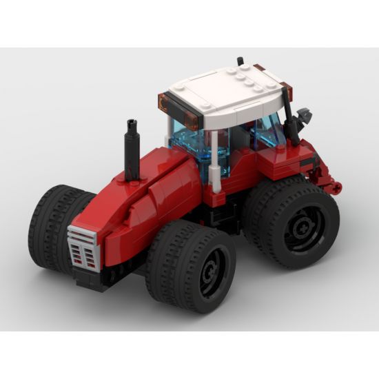 Farm Tractors MOCs Series - Classic 2+2 Tractor inspired by IH 3588 