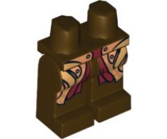 Hips and Legs with Long Gold Coattails Pattern (Haldir)