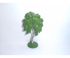 Plant, Tree Flat Birch painted with hollow base