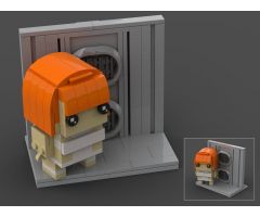 Leeloo Brickheadz, from the Fifth Element