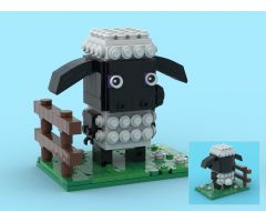 Shaun the sheep Brickheadz