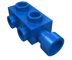 Brick, Modified 1 x 2 x 2/3 with Studs on Sides