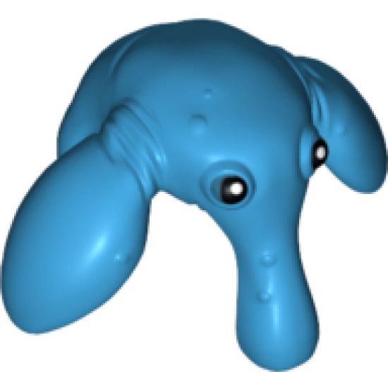 Minifigure, Head, Modified SW Max Rebo Pattern