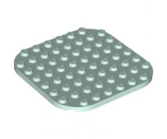 Plate, Round 8 x 8 with Rounded Corners
